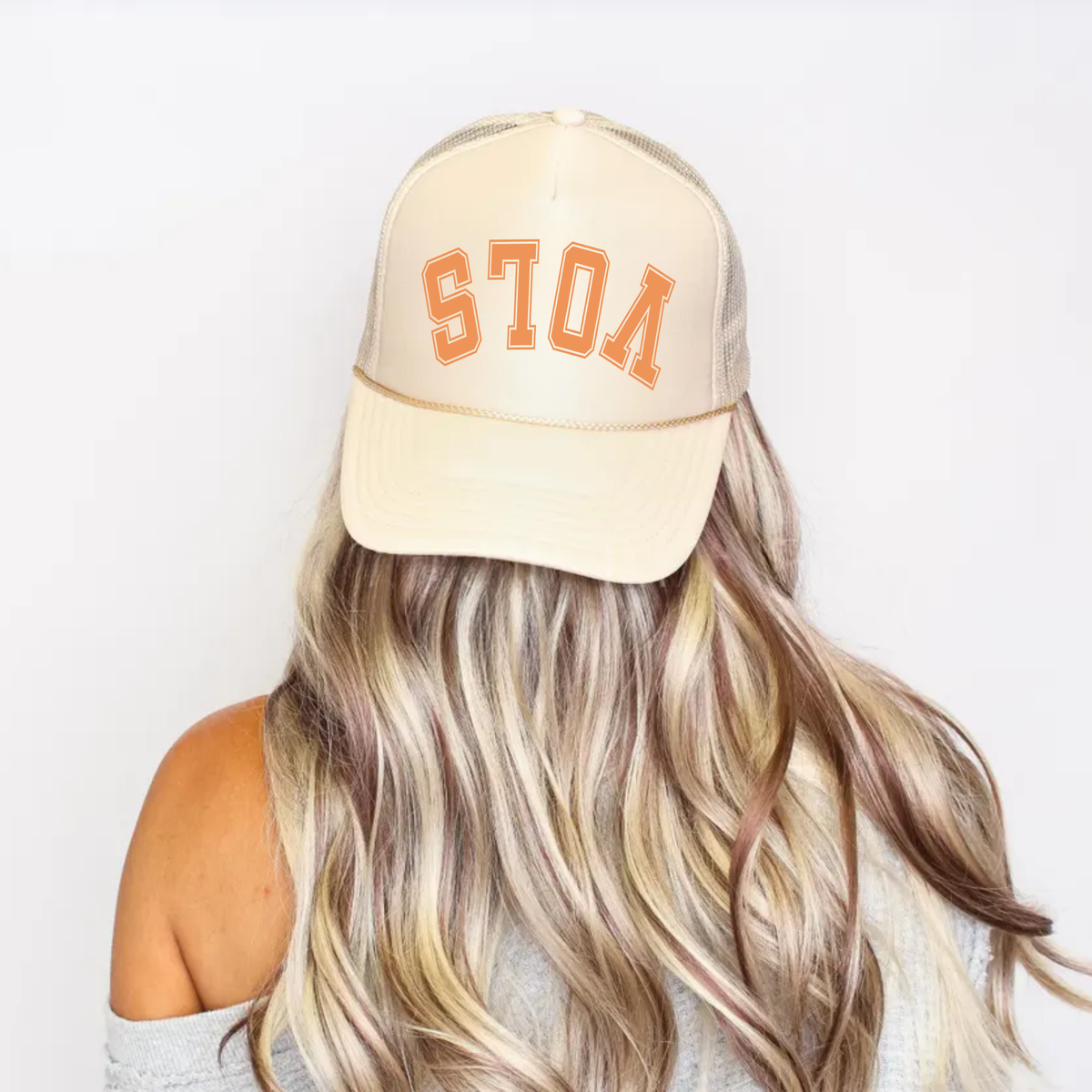 Upside Down VOLS Trucker Hat