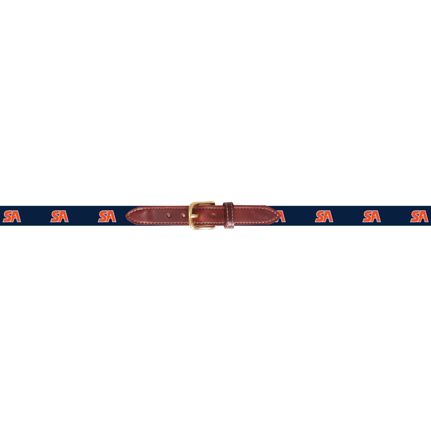 YOUTH Double Stitched Ribbon Tab Belt