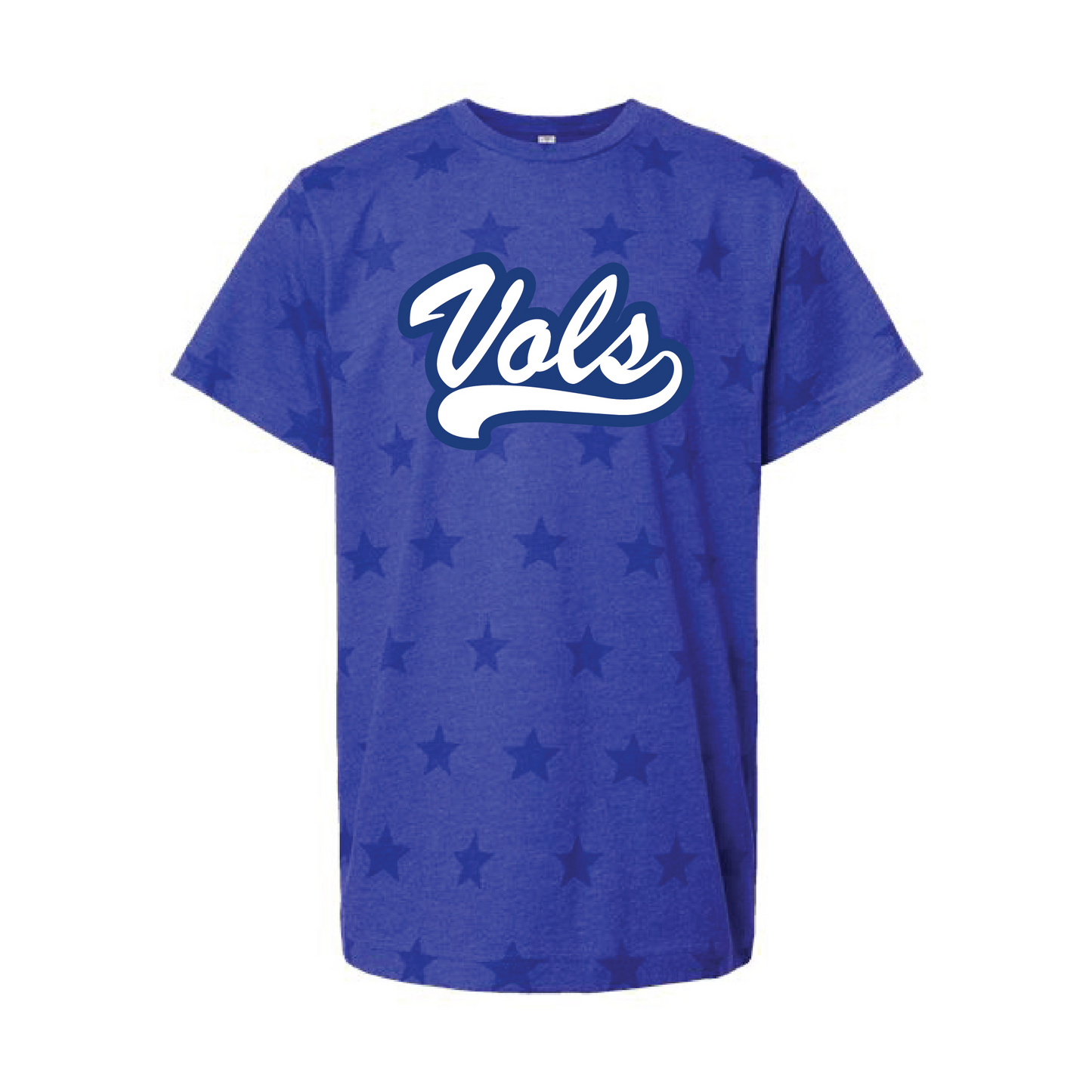 YOUTH Code Five Go Vols Script Star T-Shirt