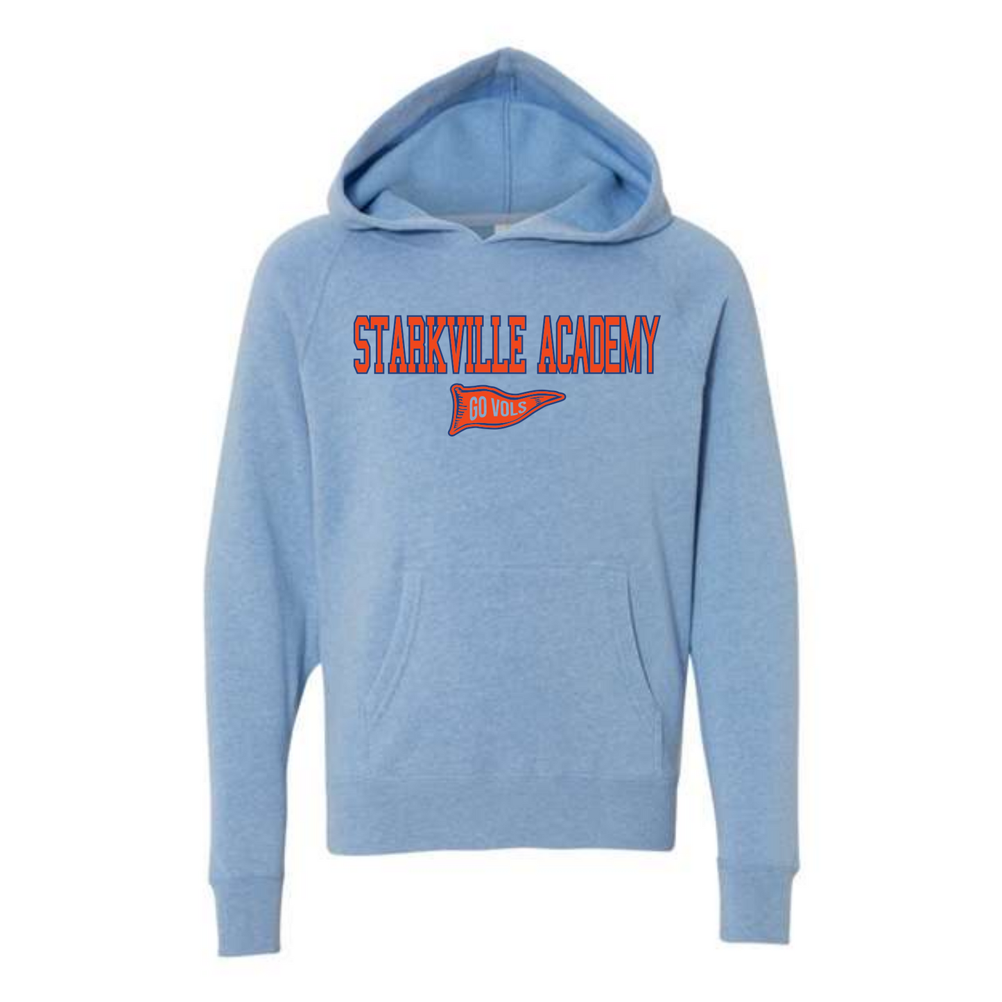 YOUTH Independent Trading Co. Lightweight Raglan Hooded Sweatshirt