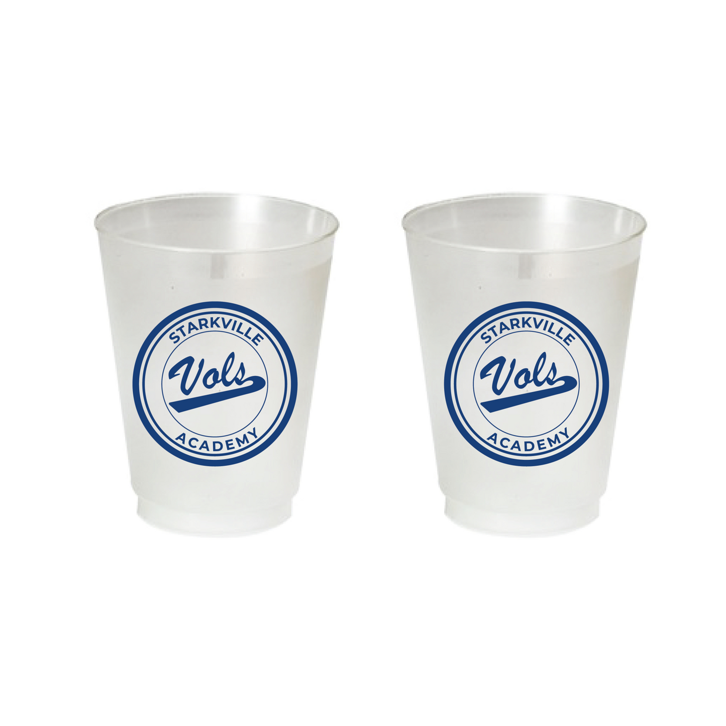 16 oz Frosted Translucent Stadium Cup (Sleeve of 10)