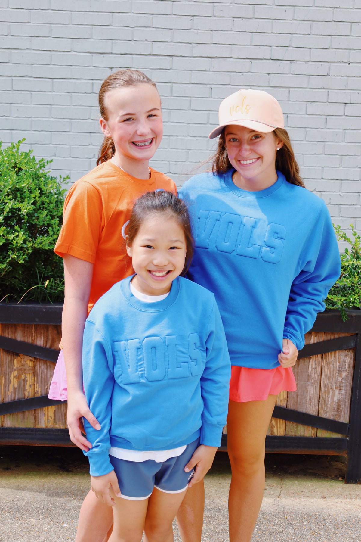 Embossed Embroidered Sweatshirt YOUTH