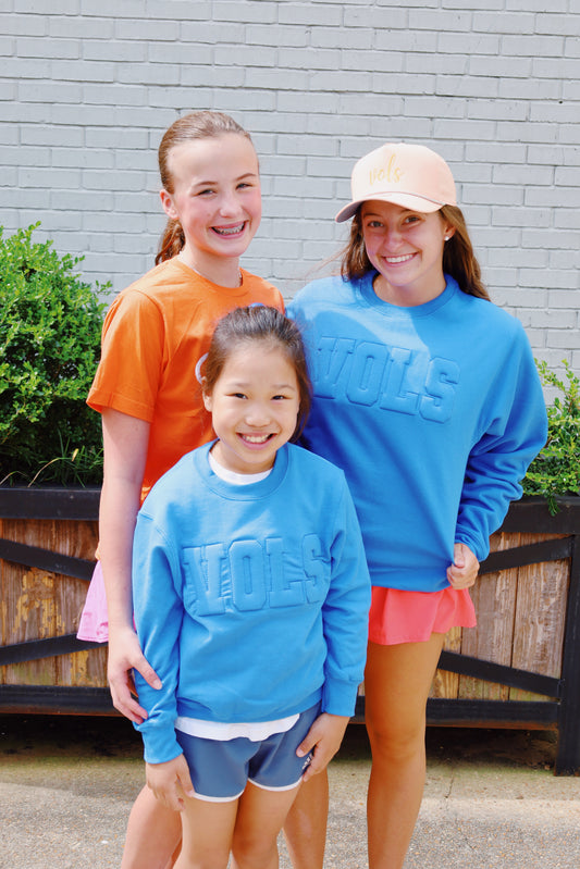 Embossed Embroidered Sweatshirt YOUTH