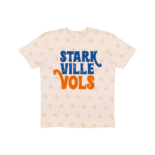 ADULT Starkville Vols Star Print T-Shirt