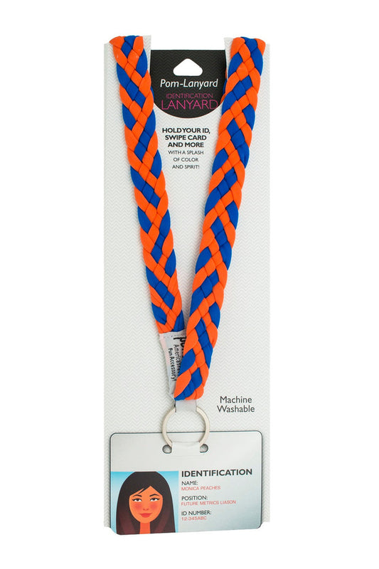 Pomchies Lanyard: Fanta/Royal