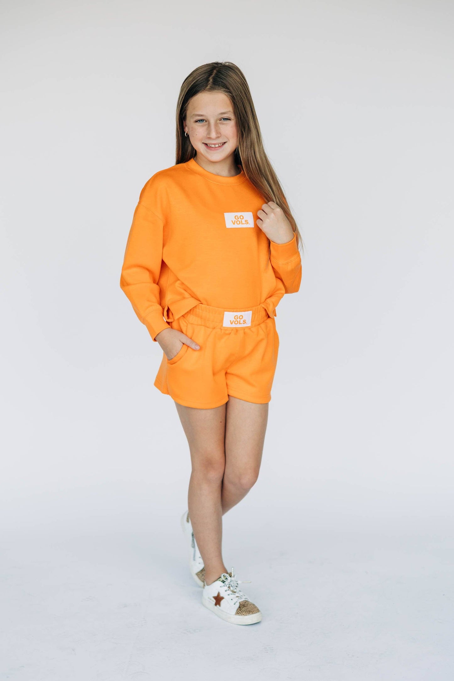 YOUTH Girls Ava Airy Crewneck Sweatshirt