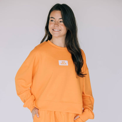 ADULT Ladies Ava Airy Crewneck Sweatshirt