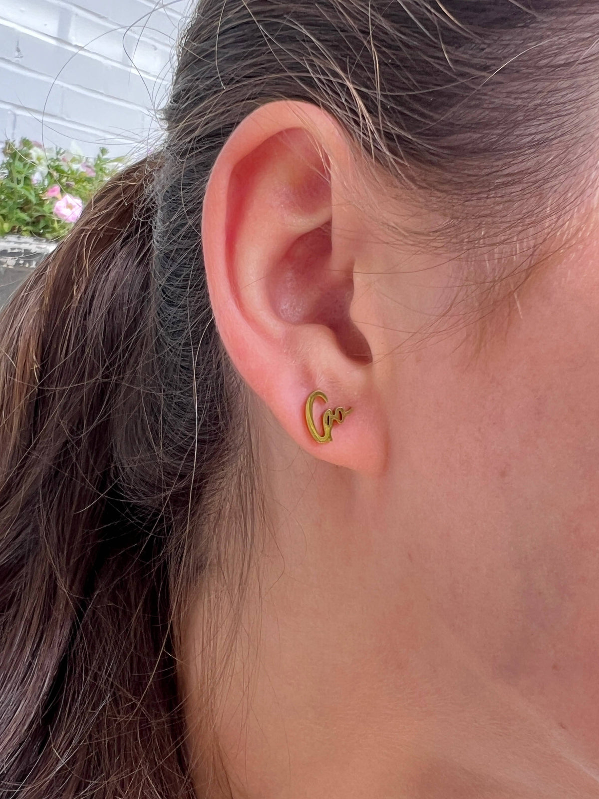 Steele Sloan Designs - Go Vols Gold Stud Earrings