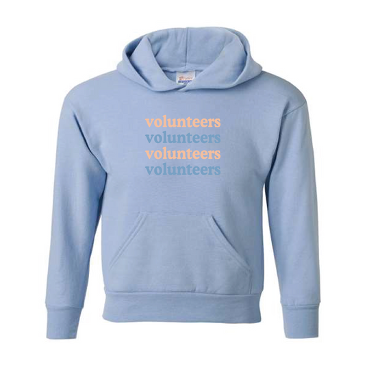 YOUTH Volunteers Repeat Hooded Sweatshirt