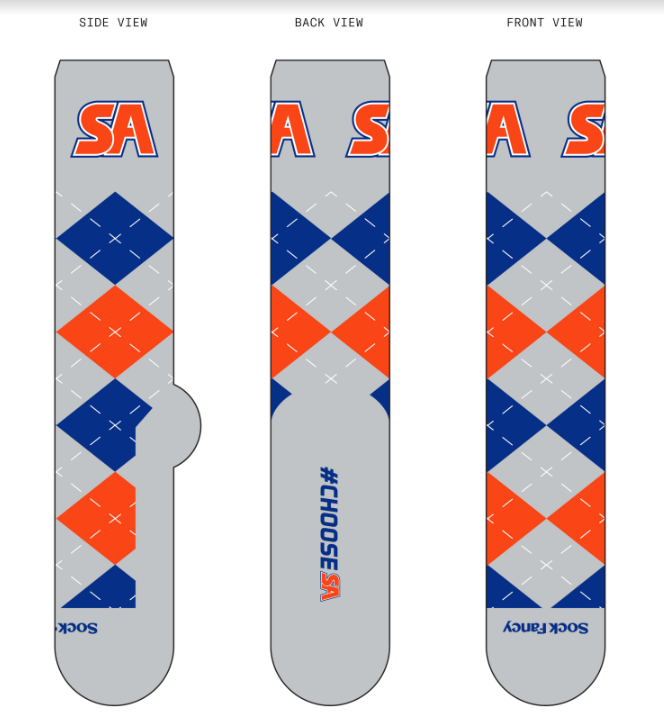 ADULT Custom Crew Socks