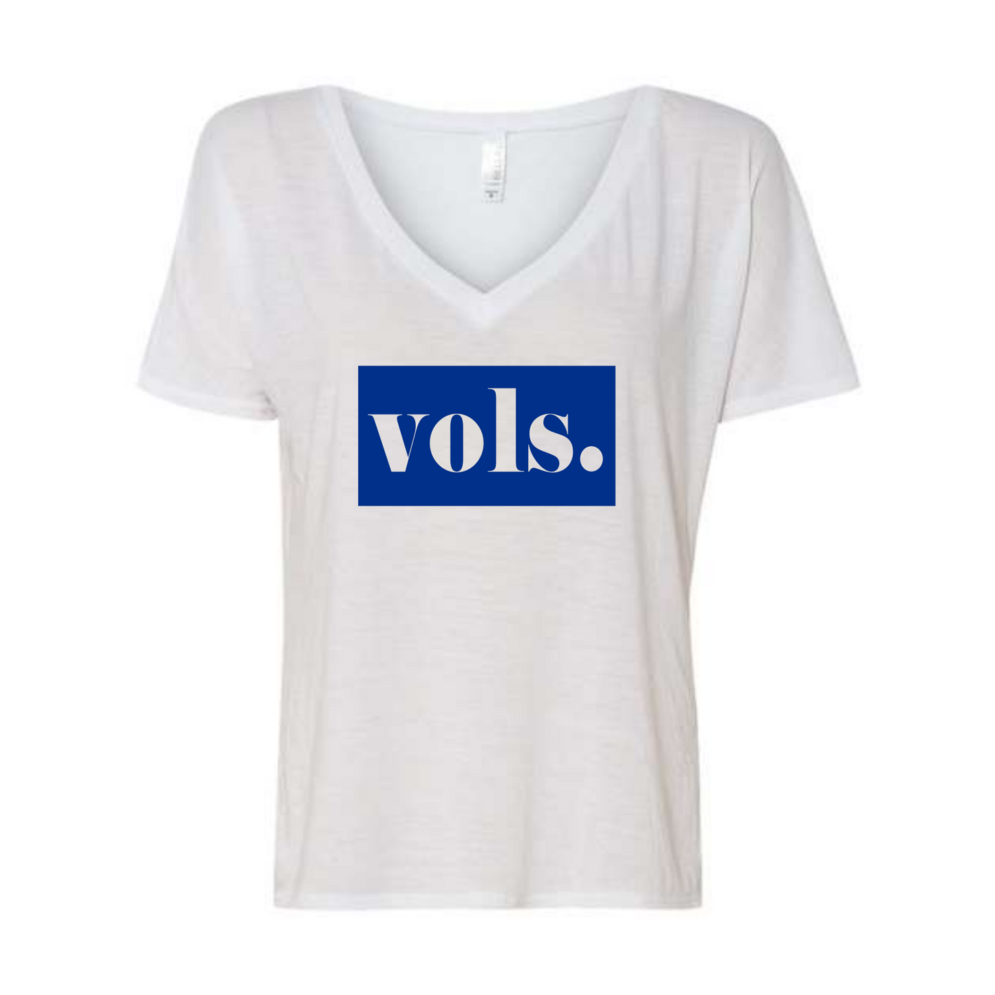 ADULT Ladies Bella + Canvas Slouchy V-Neck T-Shirt