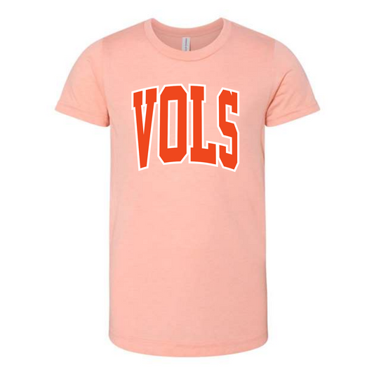 YOUTH Vols Athletic Bella + Canvas Triblend T-Shirt