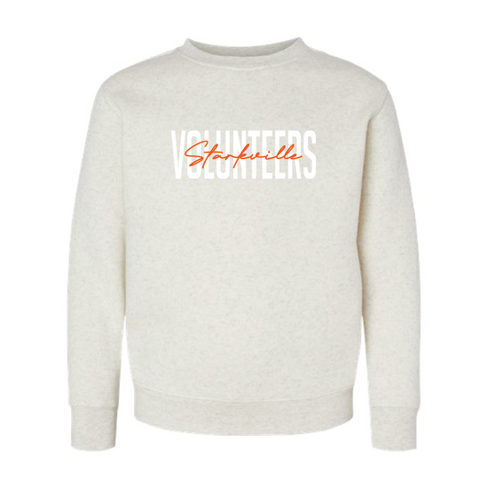 YOUTH Girls Elevate Fleece Crewneck Sweatshirt