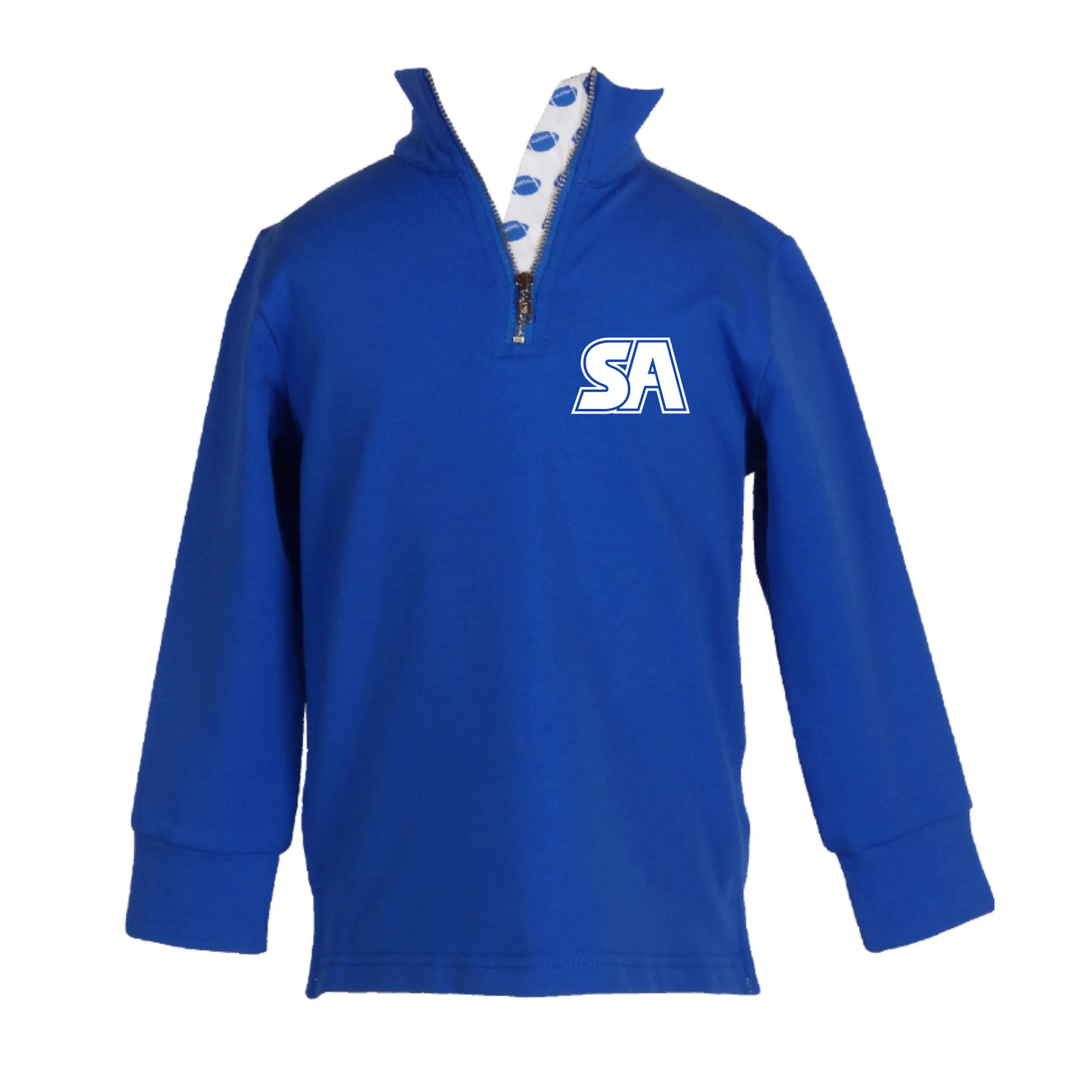 Youth SA Quarter Zip - Royal