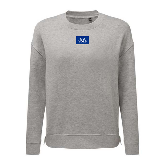 ADULT TriDri Ladies Billie Side-Zip Crewneck Sweatshirt